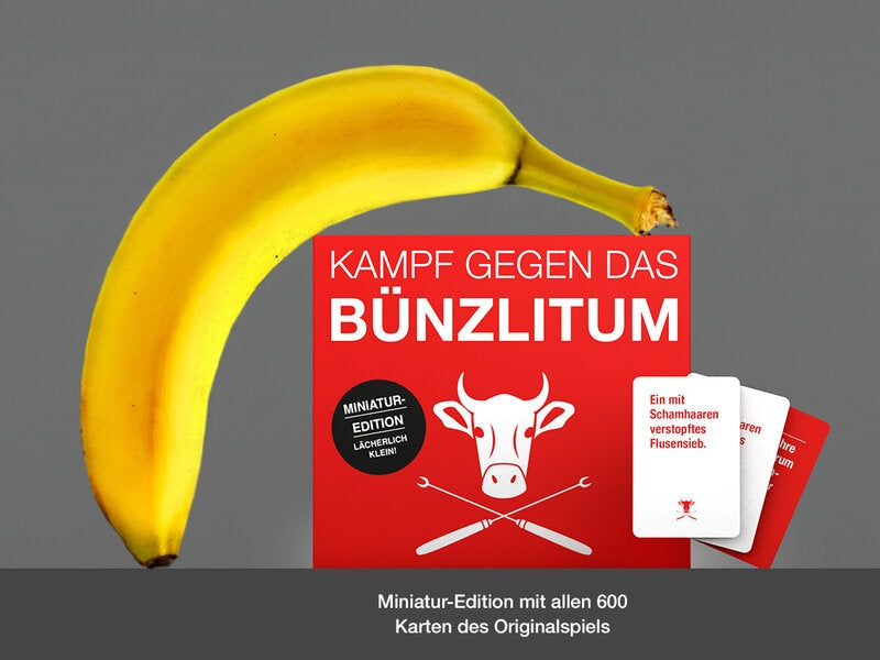 Kampf gegen das Bünzlitum - Miniatur Edition