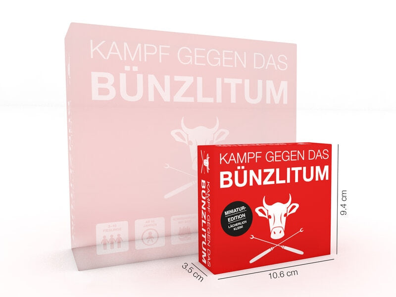 Kampf gegen das Bünzlitum - Miniatur Edition