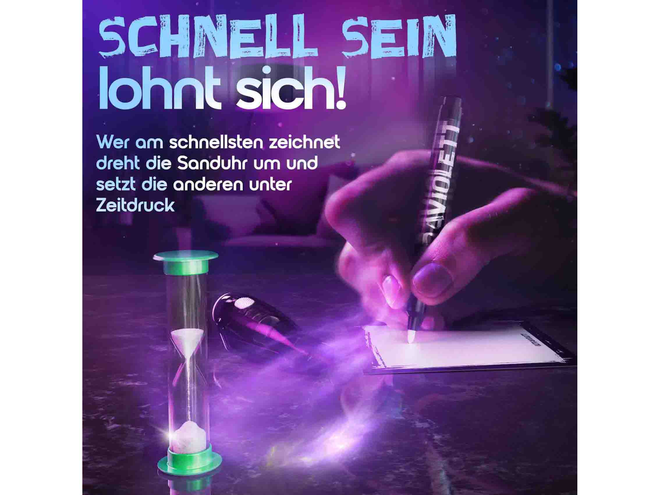Ultraviolett – Das abgefahrene Zeichenspiel mit unsichtbarer Zaubertinte