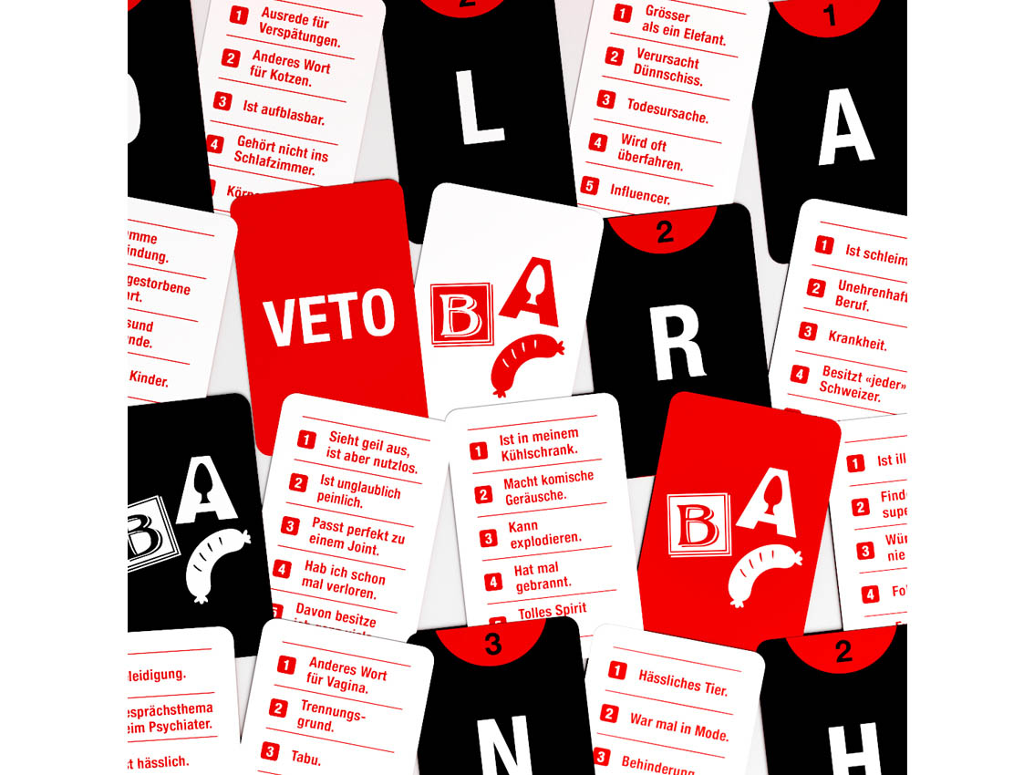 Analphabet Bünzli Cervelat - Die Buchstabenschlacht