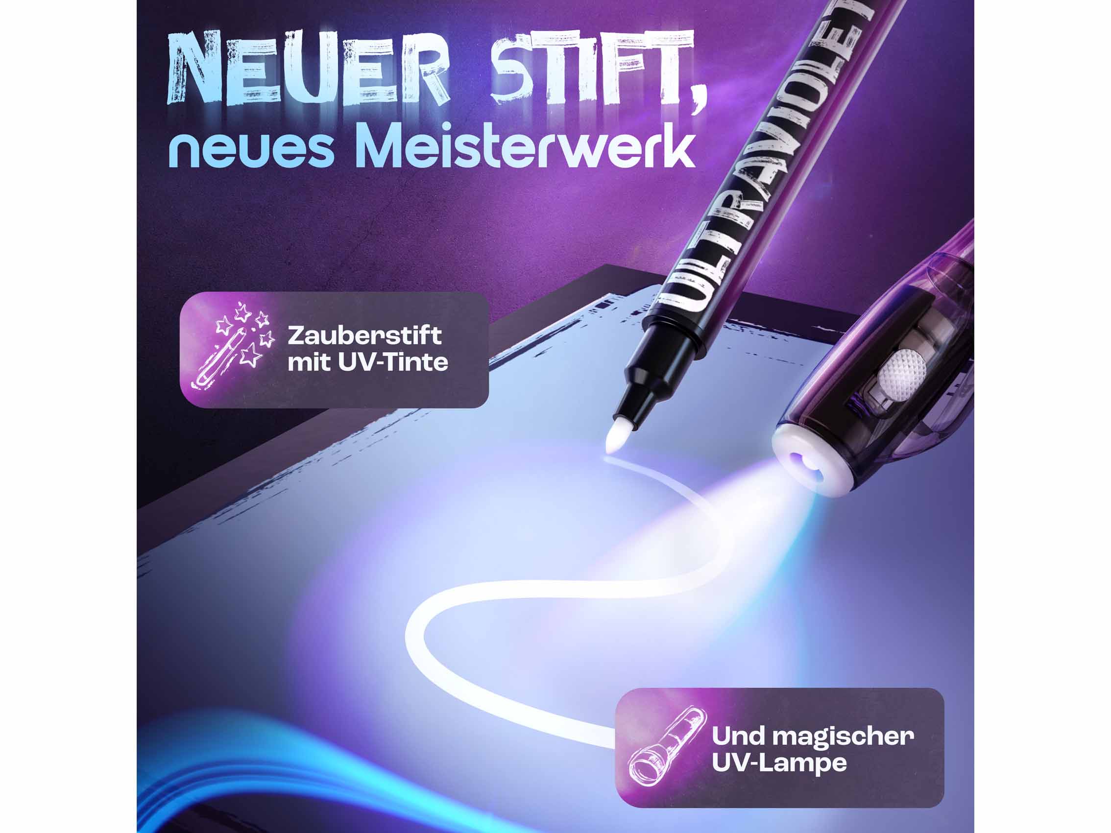 Ultraviolett – Zauberstift
