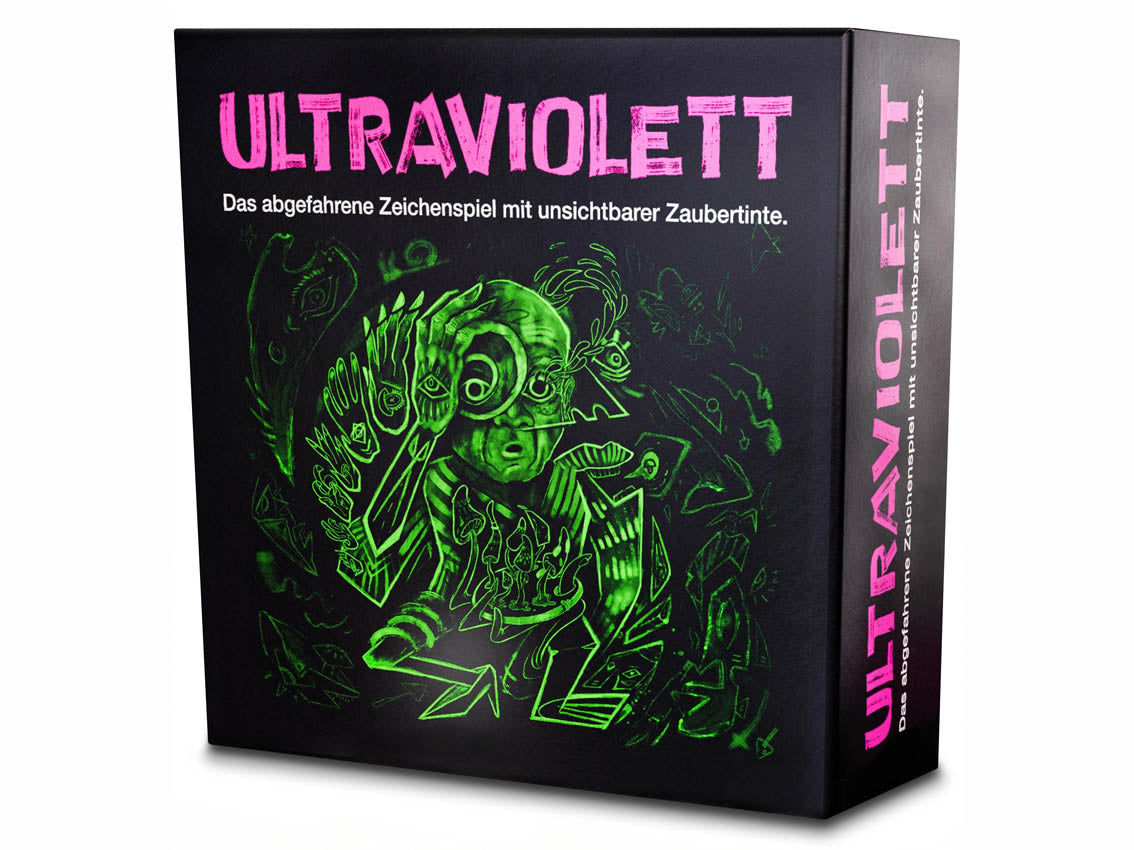 Ultraviolett – Das abgefahrene Zeichenspiel mit unsichtbarer Zaubertinte